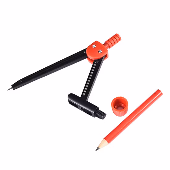 Ningbo 7PCS Geometría Dibujo Regla Brújula Juego de Matemáticas